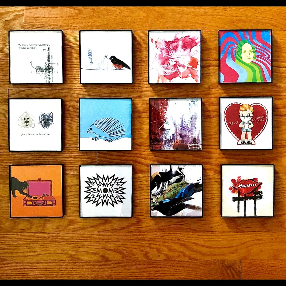 4x4 framed art prints